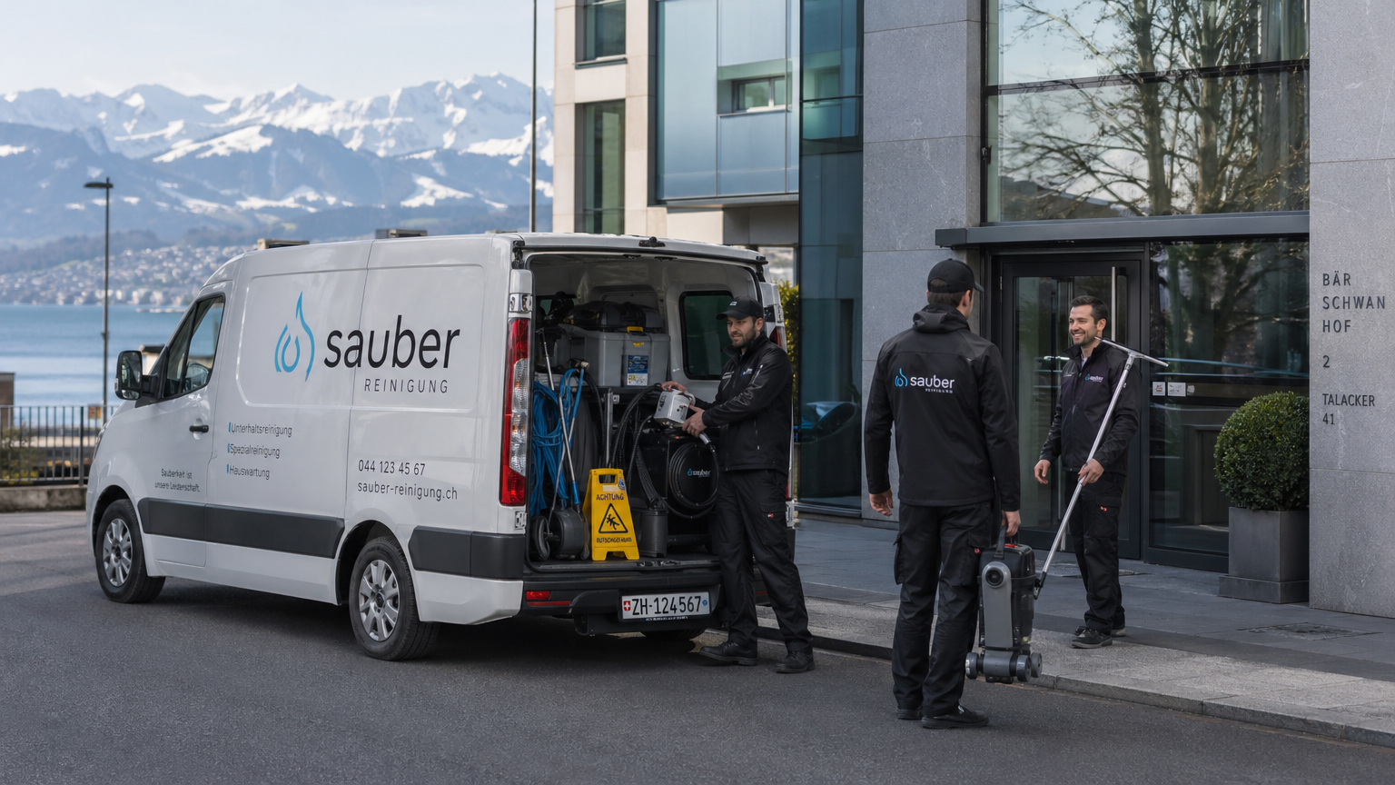 Professionelle Reinigung Genf